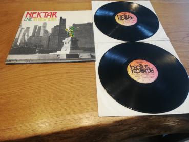 Nektar Live in New York 1977 Bellaphon BLS 5557 Doppel LP Deutsche Pressung VG+/VG+